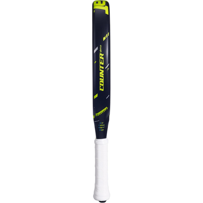 Падель ракетка Babolat Counter Vertuo, жовта, легка, універсальний розмір, для контратакуючих гравців, ідеальний баланс точності та сили