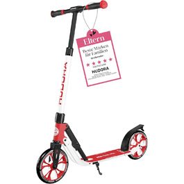 Самокат HUDORA BigWheel 205 Advanced FC Bayern München, алюмінієвий, до 100 кг, складаний, для дітей, підлітків і дорослих