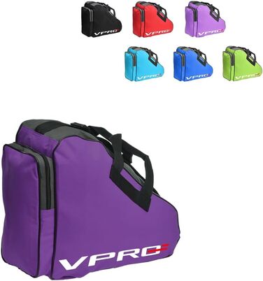 Сумка для ковзанів VPRO: для фігурного катання, роликів, інлайнів (фіолетова)