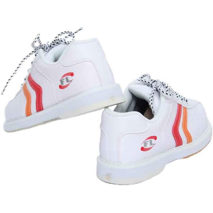 Жіночі кеди для боулінгу VEACAM: легкі, дихаючі, комфортні. Ідеальні для тренувань та гри. Розмір 38 EU, білий колір.