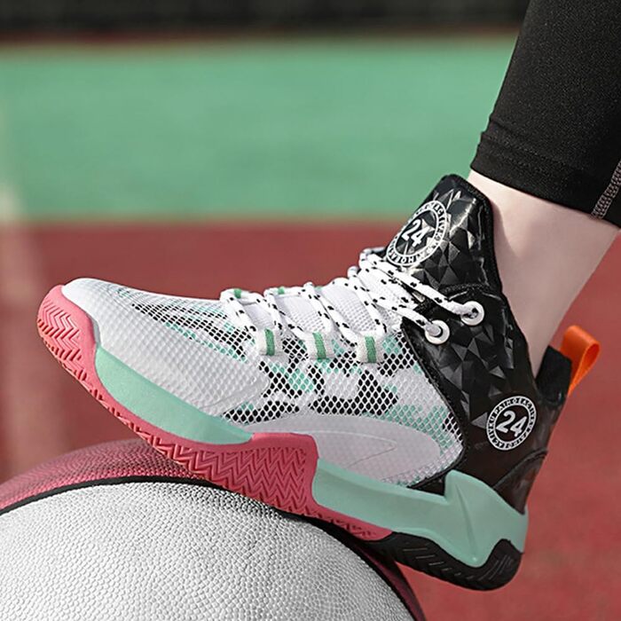 Дитячі баскетбольні кросівки Kinder - спортивне взуття для хлопчиків та дівчаток, кросівки, чоловічі кеди, антиковзаючі бігові кросівки, баскетбольні кросівки хай-топ, унісекс