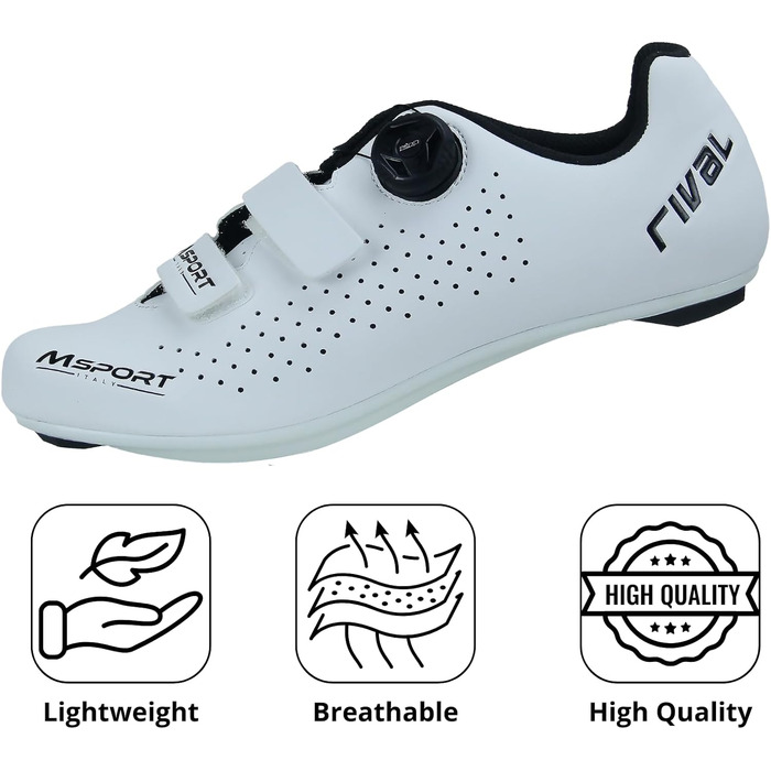 Велосипедні шкарпетки MSport для шосе, дихаючі, для чоловіків/жінок (42 EU, B02)