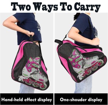 Роликова сумка, рожева, Oxford-тканина, для дорослих та дітей