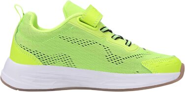 Дитячі кросівки JAKO J-TF Play Ev (38 EU, неоновий жовтий, чорний)