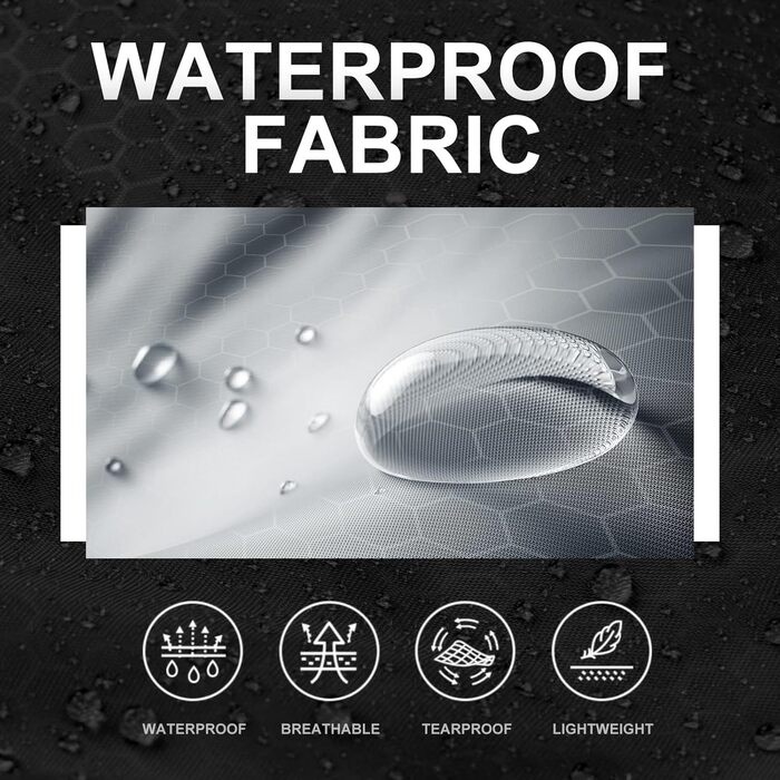 Спальний мішок для дорослих на холодно, водонепроникний, легкий, чорний (1,8 кг) - для кемпінгу, походів, відпочинку на природі та дому