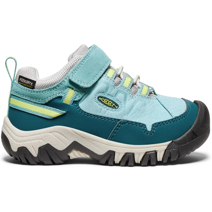 KEEN Targhee 4 Low - водонепроникні трекінгові черевики для дорослих та дітей (Reef Waters Daiquiri Green, 24 EU)