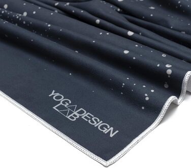 Рушник для йоги Hot Yoga від Yoga Design Lab | Нековзкий, легкий, з переробленої мікрофібри, швидковисихаючий, для гарячої йоги, спорту, подорожей (Celestial)
