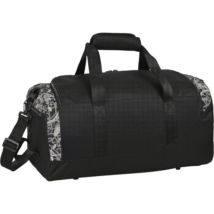 Спортивна сумка Safta Smiley World Urban Flow, чорна, 50x25x25 см