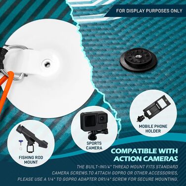 Надувні SUP-дошки InnoExpo 11' з преміум аксесуарами: стабільний дизайн, антиковзне покриття для підлітків та дорослих (футуристичний)