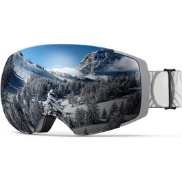 Снігові окуляри OutdoorMaster Pro – безрамкові, змінні лінзи, 100% захист від УФ-променів, для жінок та чоловіків