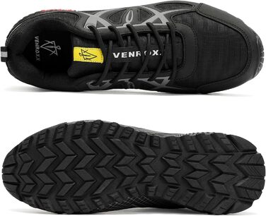 Чоловічі трекінгові кросівки для трейлраннінгу. Легкі, дихаючі, з антиковзкою підошвою. Розміри 39-48, чорний колір.