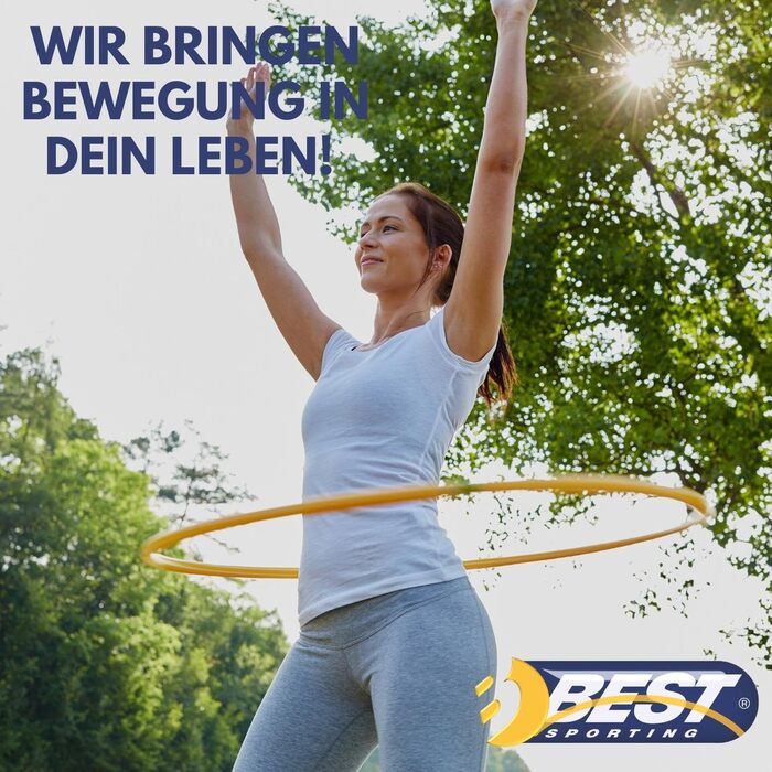 Обруч дитячий BEST SPORTING Hula Hoop Ø 80 см, розбірний (8 частин), для дівчаток та хлопчиків, для ігор та активного відпочинку вдома та на вулиці