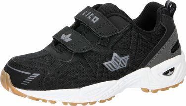 Дитячі кросівки Lico Flori VS (32 EU, чорний/сірий) – унісекс