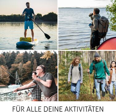 Restube Drybag 30L: Водонепроникний мішок для спорядження | Преміум-якість, для подорожей, активного відпочинку та водних видів спорту | 100% водонепроникний, міцний, блакитний