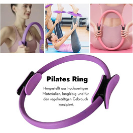 Набір для пілатесу Tarange: кільце, м'яч, ремінь. Комплексне обладнання для фітнесу, тренувань та схуднення. Зелений колір