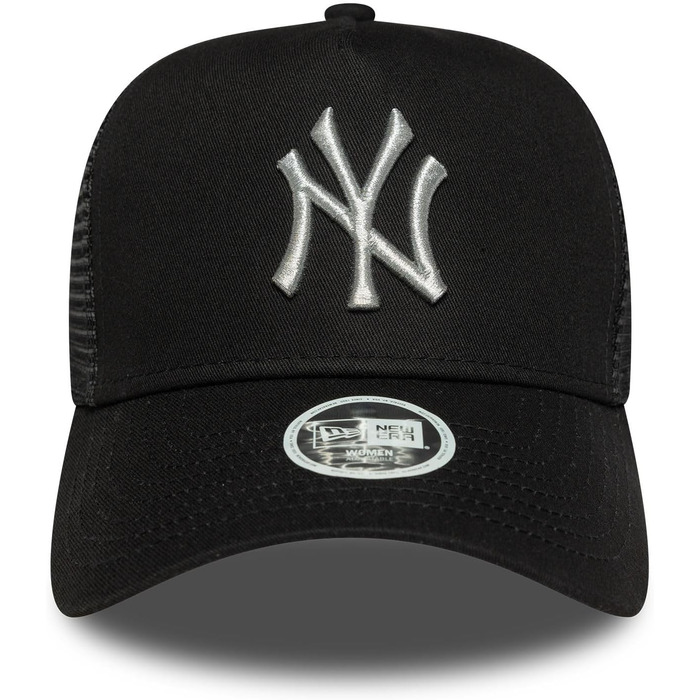 Кепка New Era 9Forty MLB New York Yankees кепка-тракер, регульована, жіноча, металік