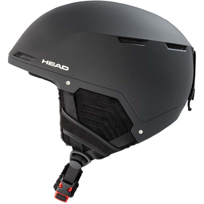 Гірськолижний шолом HEAD Compact Pro чорний матовий M/L