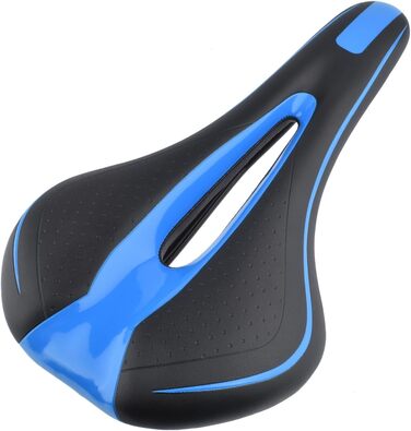 Сідло для гірського велосипеда Robuster, чорно-синій