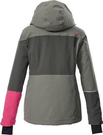 Жіночий гірськолижний костюм Killtec 2 частини - водовідштовхуючий, PFC-free, сірий/рожевий, розмір 38