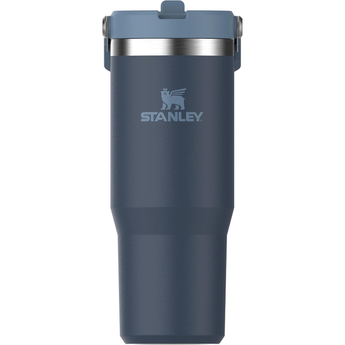 Термочашка Stanley IceFlow з трубочкою, 0,89 л – термокружка з кришкою та соломинкою, нержавіюча сталь, для напоїв