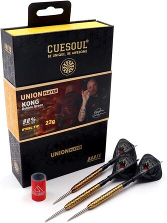 Дартс набір CUESOUL 90% вольфрам, 22/23/24 г, серія
