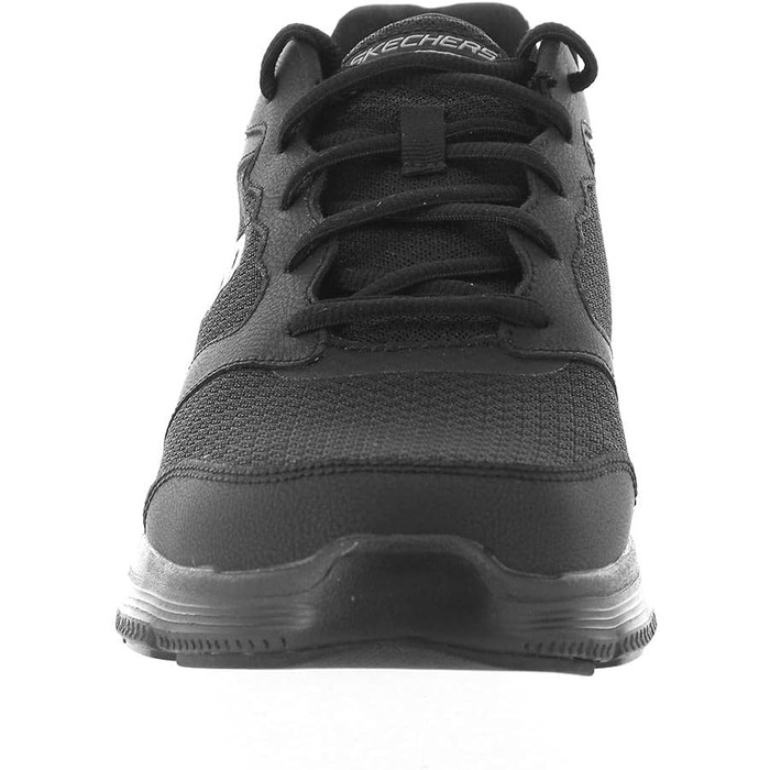 Чоловічі кросівки Skechers Flex Advantage 4.0 чорного кольору з шкіри, сітки та PU вставки