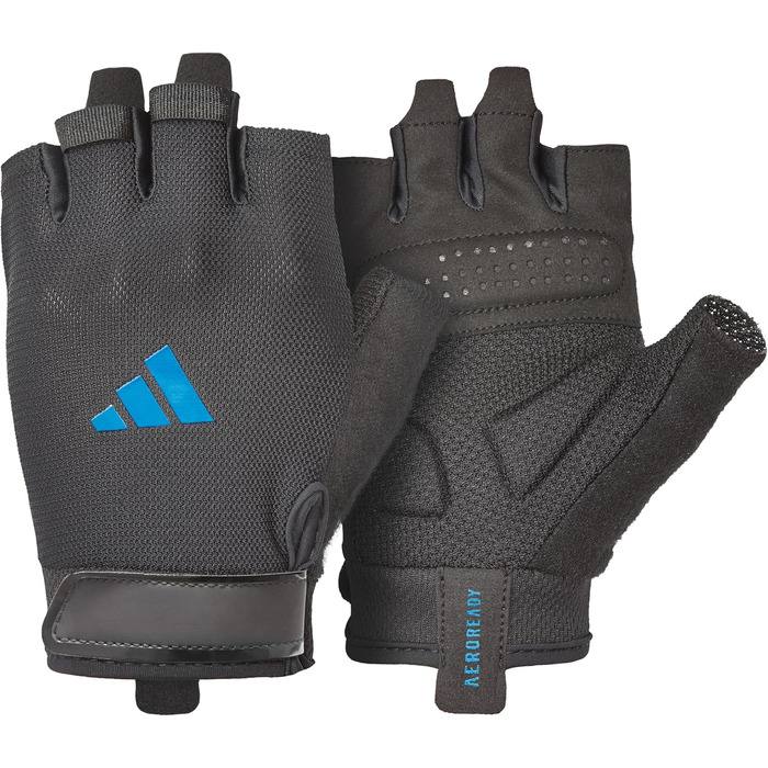 Рукавички спортивні adidas Essential Trainingshandschuhe Aeroready, шкіра, розмір XS, сині