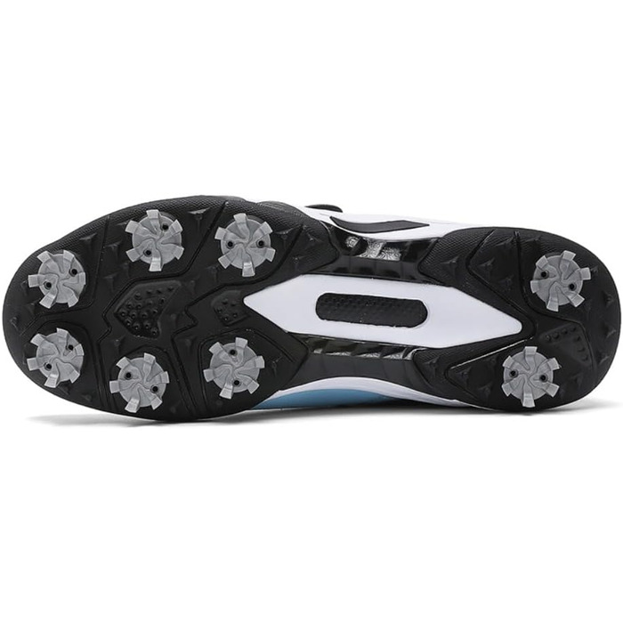 Жіночі гольф-туфлі водонепроникні, дихаючі, з шипами, для тренувань, розмір 36-42 EU, блідо-блакитні