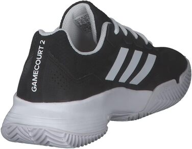Жіночі тенісні кросівки Adidas Gamecourt 2w, 38 EU, чорний/білий