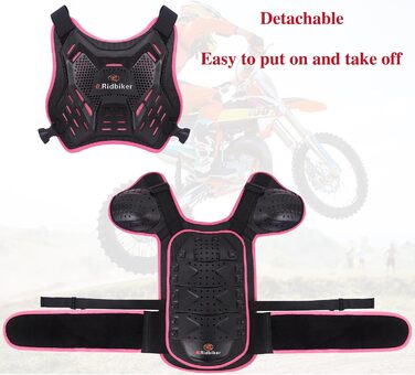 RIDBIKER дитячий мотокостюм для кросу, екіпірування для дітей, захист для їзди на мотоциклі