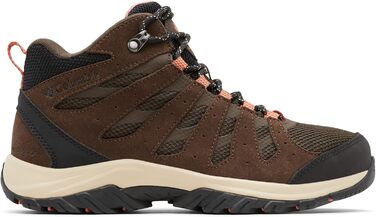 Черевики для жінок Columbia Redmond III Mid WP, водонепроникні, для хайкінгу, розмір 36 EU, Cordovan Dark Coral, 2025