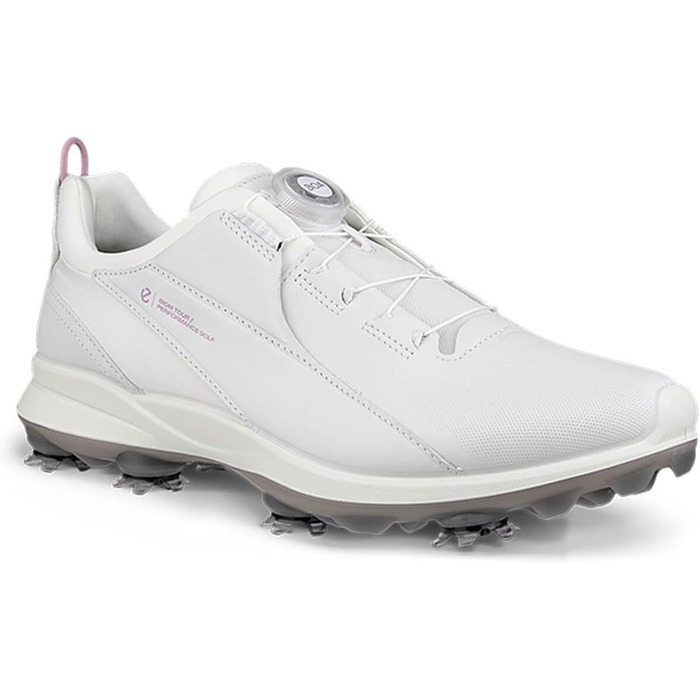 Жіночі гольф-кеди ECCO Biom Tour 132903 з натуральної шкіри, білі, 41 EU