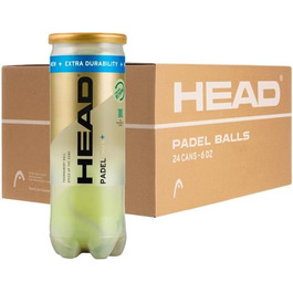 Ракетка для падел-тенісу HEAD Pro S + упаковка з 24 штуками по 3 м'ячі
