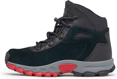Трекінгові черевики Columbia Newton Ridge Amped Mid Rise для дітей (30 EU, Black Mountain Red)