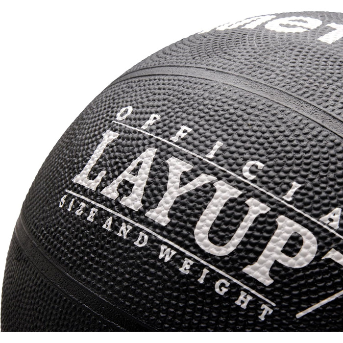 М'яч для баскетболу Meteor Layup Kinder Mini розмір 7 (чорний) - ідеальний для дітей 4-8 років, для тренувань