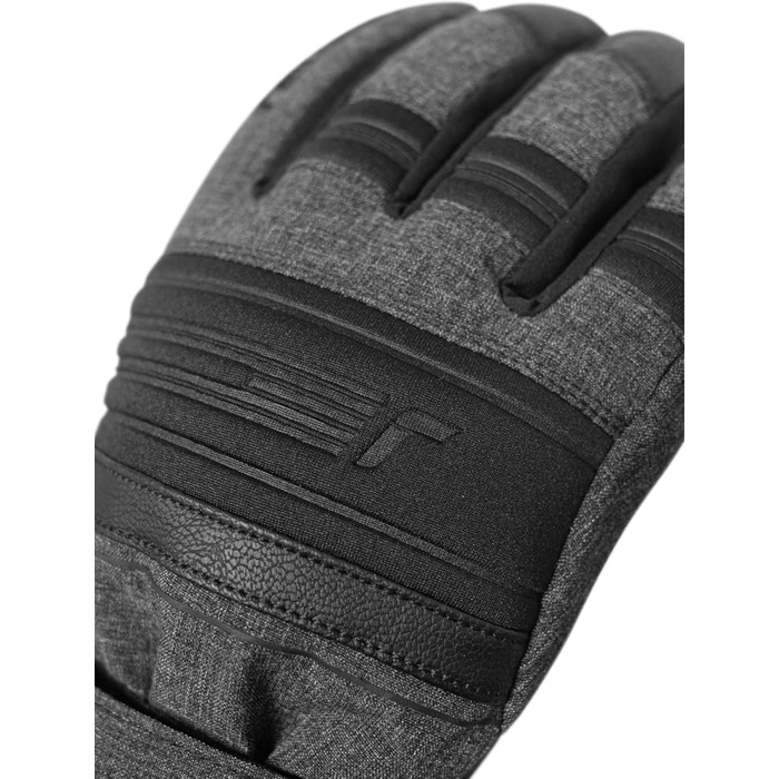 Універсальні чоловічі рукавички Reusch Conan R-Tex XT, сірі-чорні, розмір 7, для зимових видів спорту