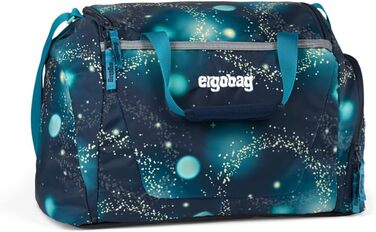 Дитяча спортивна сумка ergobag з відділенням для вологих речей, 20 л, космічний ведмідь, темно-синя