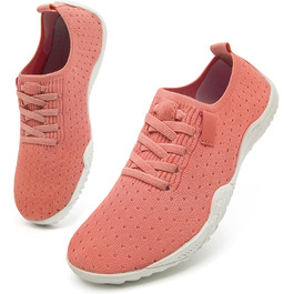 Босижні кросівки для жінок: м'які, дихаючі, зручні спортивні тари для занять у залі та бігу (44 EU, Рожевий)
