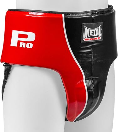 Захисна раковина METAL BOXE Club Line для чоловіків, професійна, S/M, чорна/червона