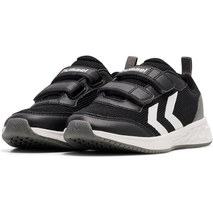 Дитячі кросівки Hummel Turbo Run з клямкою, чорні, 29 EU (для активного відпочинку)