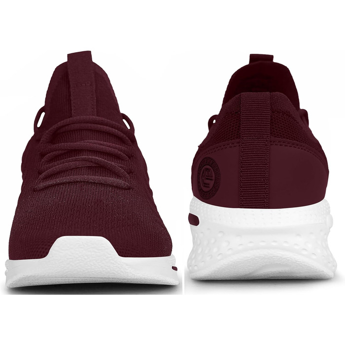 Жіночі кросівки для бігу та фітнесу. Легкі, дихаючі, з неслизькою підошвою. Колір: бордовий, розмір EU 42