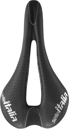 Велосипедне сідло Selle Italia Max SLR Boost Gravel X-Cross Gel SuperFlow Hi-Viz, зручне гелеве сідло для МТБ та шосейних велосипедів, чорне, розмір L, унісекс