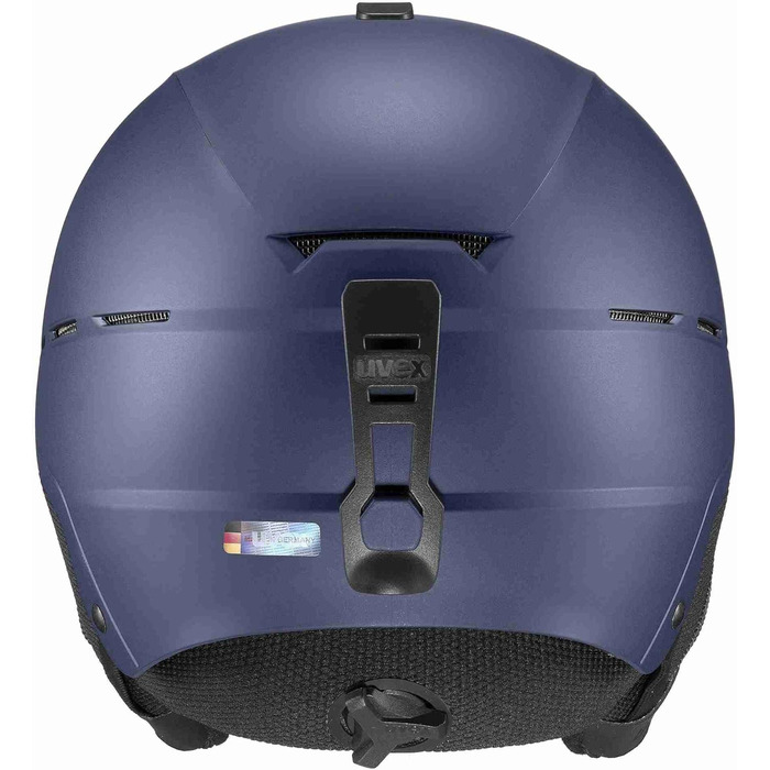 Шолом гірськолижний uvex Legend 2.0 для жінок та чоловіків - регульований розмір, оптимізована вентиляція (темно-синій матовий, 52-55 см)