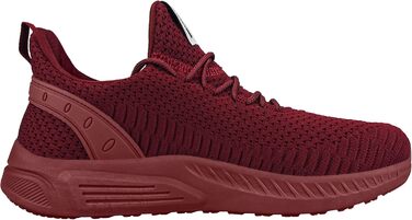 Жіночі кросівки Feethit для бігу та фітнесу: легкі, дихаючі, з гумовою підошвою (36 EU, бордовий)